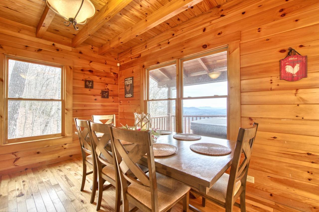 Hawk'S View Log Cabin Lake Lure Eksteriør billede