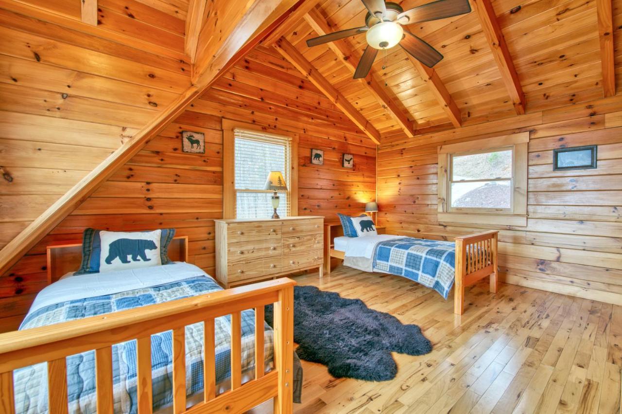 Hawk'S View Log Cabin Lake Lure Eksteriør billede