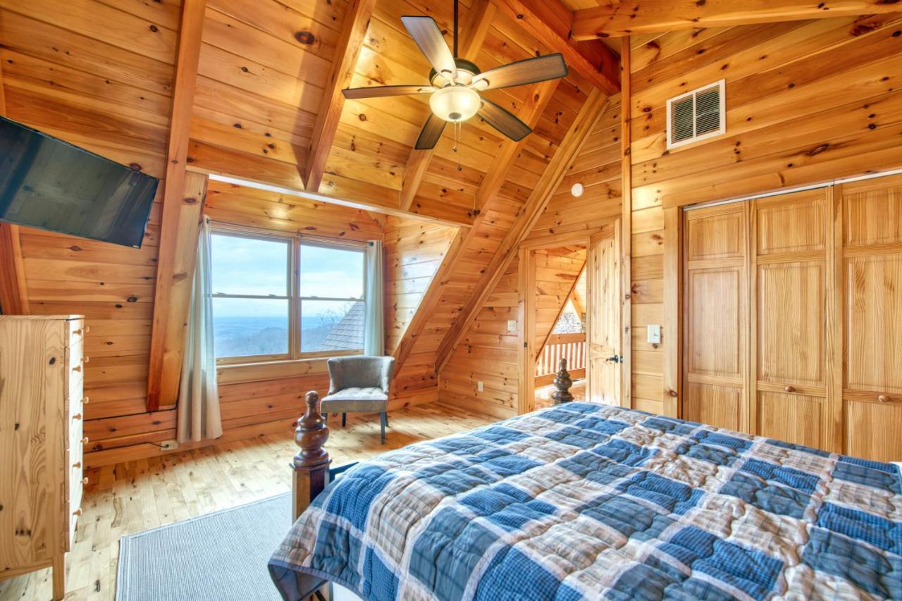 Hawk'S View Log Cabin Lake Lure Eksteriør billede