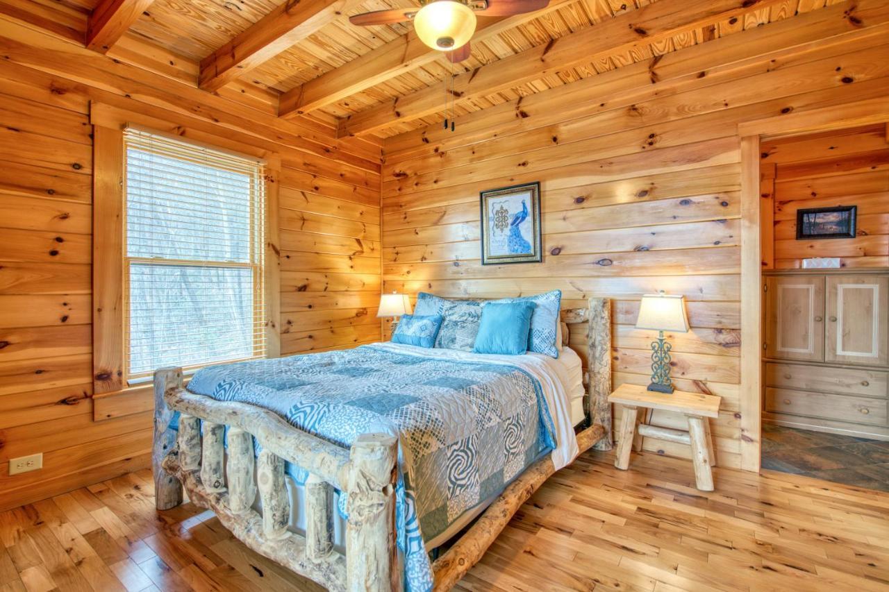 Hawk'S View Log Cabin Lake Lure Eksteriør billede