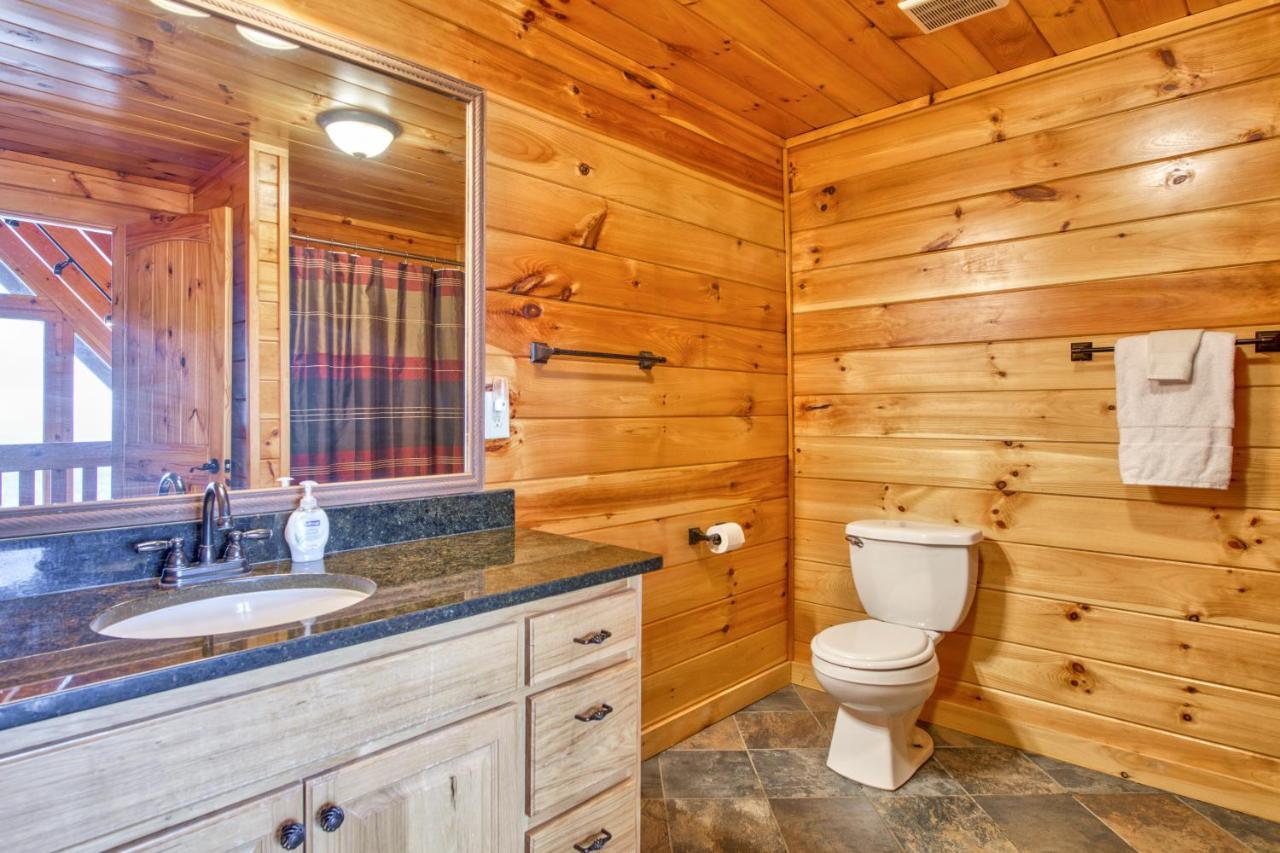 Hawk'S View Log Cabin Lake Lure Eksteriør billede
