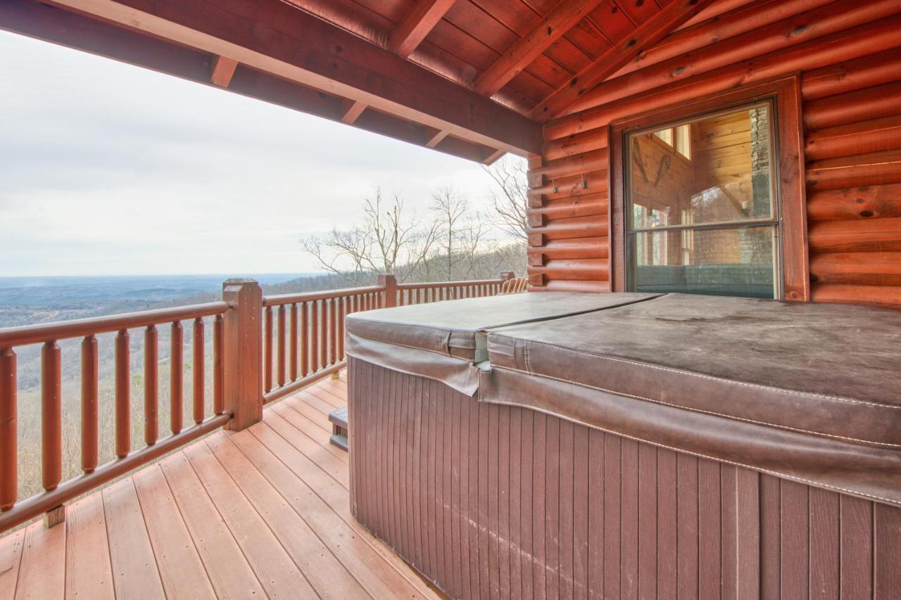 Hawk'S View Log Cabin Lake Lure Eksteriør billede
