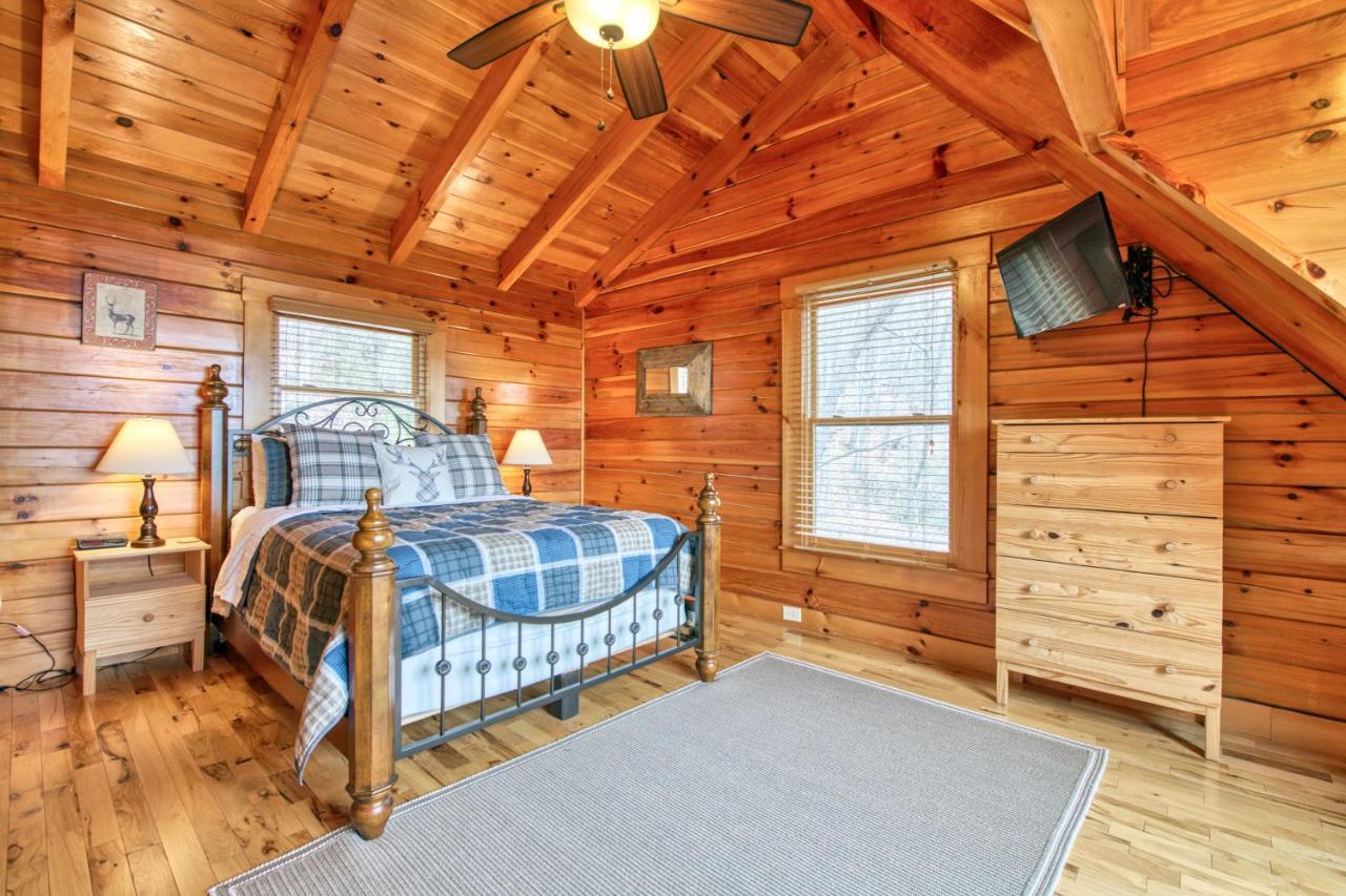 Hawk'S View Log Cabin Lake Lure Eksteriør billede