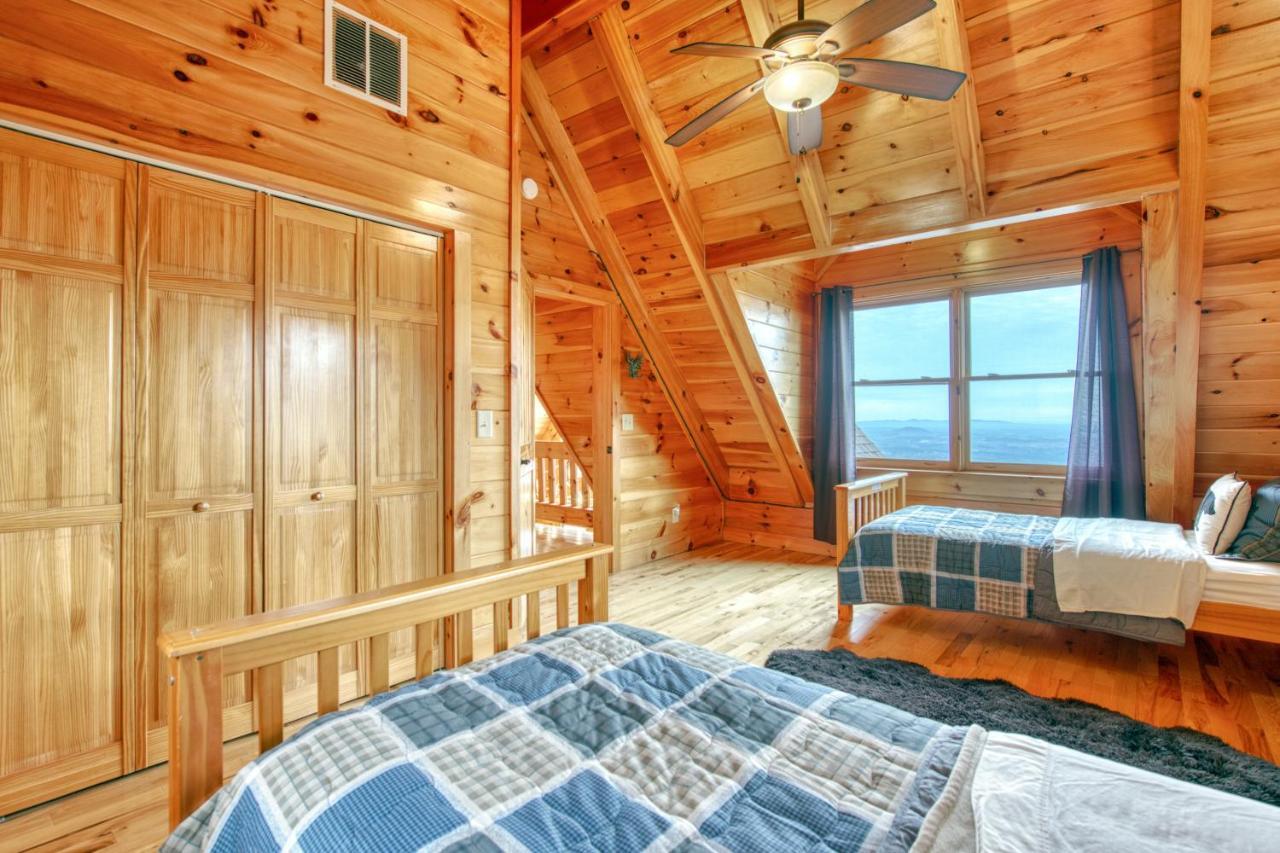 Hawk'S View Log Cabin Lake Lure Eksteriør billede